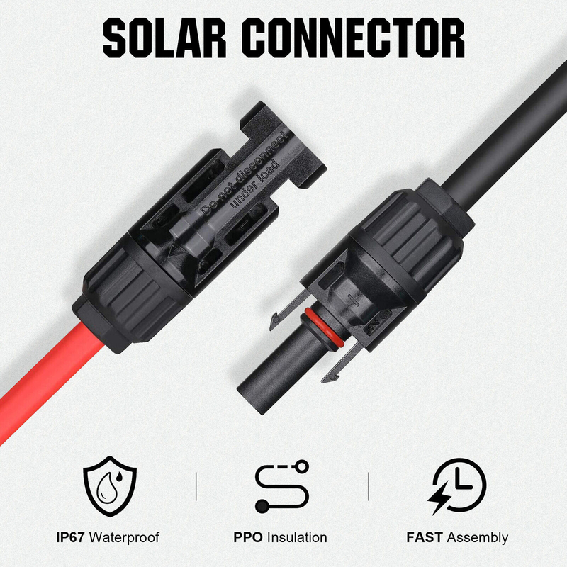 Kit de panneaux solaires de 120w 12v avec supports de montage Caravane RV Camper Van Shed